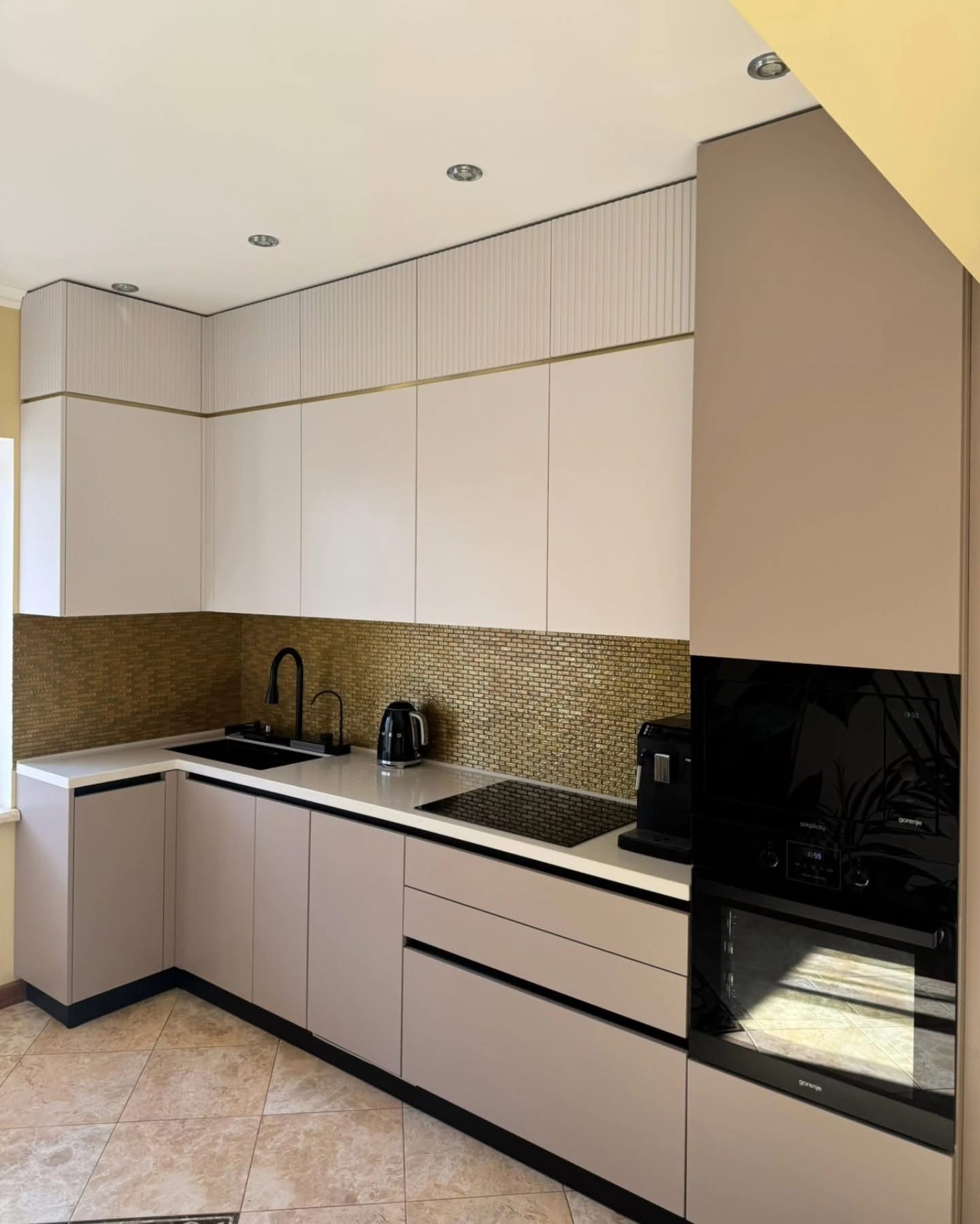 Sage Green Shaker Kitchen — Stoke Newington, N16